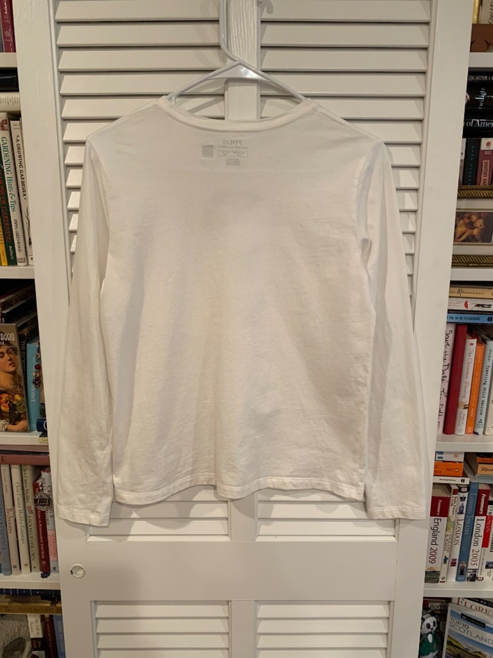 Polo Ralph Lauren Girl's Off White Long Sleeve Polo Bear T-shirt Size XL/16 - Picture 3 of 11